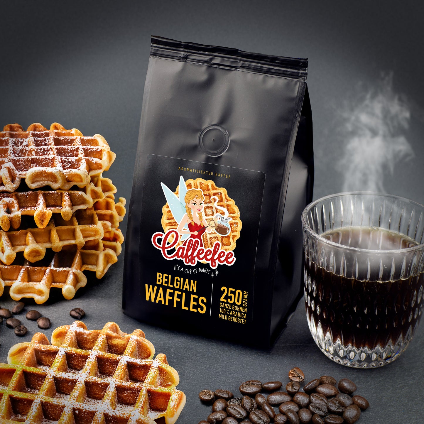 Caffeefee Belgian Waffles